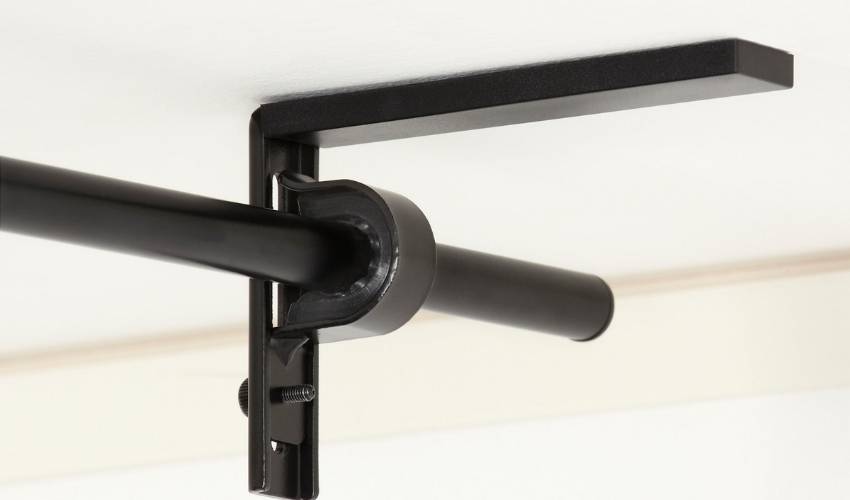 Install Curtain Rod Brackets