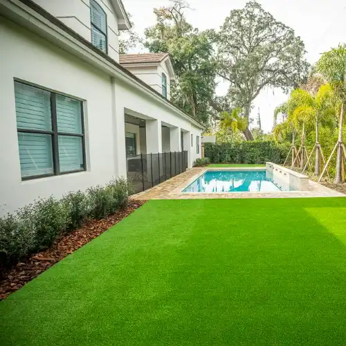 Artificial Grass For Pool Area