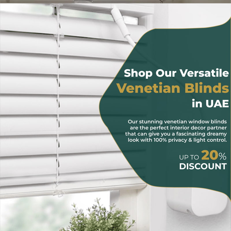 Venetian Window Blinds By Fixit Abu Dhabi