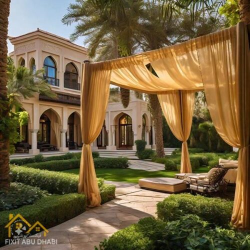 Outdoor Curtains By Fixit Abu Dhabi