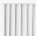 Elegant Linen White Window Drapes 02