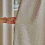 Herringbone Blackout Bedroom Curtains 01
