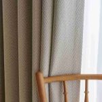 Herringbone Blackout Bedroom Curtains 04