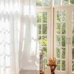 White Sheer Curtains for Soft Privacy 05