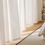 White Sheer Curtains for Soft Privacy 07