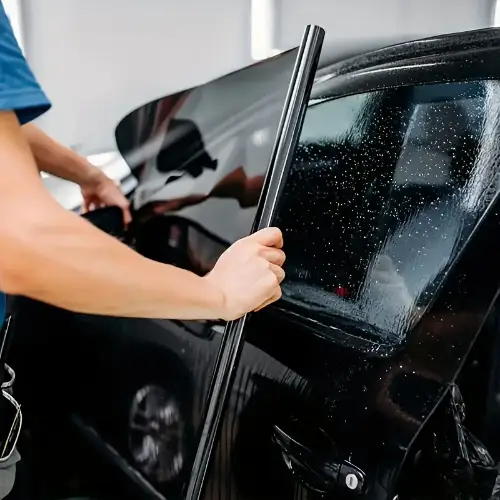 Black Car Window Tinting