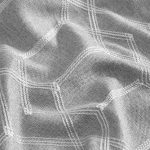 Geometric Embroidered Blackout Curtains 03