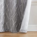 Sterling Leaf Embroidered Curtains 02