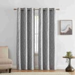 Sterling Leaf Embroidered Curtains