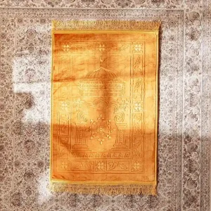 Devotion Orange Prayer Mat