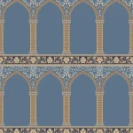Hira Masjid Carpet Blue
