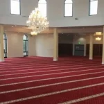 Red Border Masjid Carpet