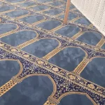 Sky Blue Mosque Carpet
