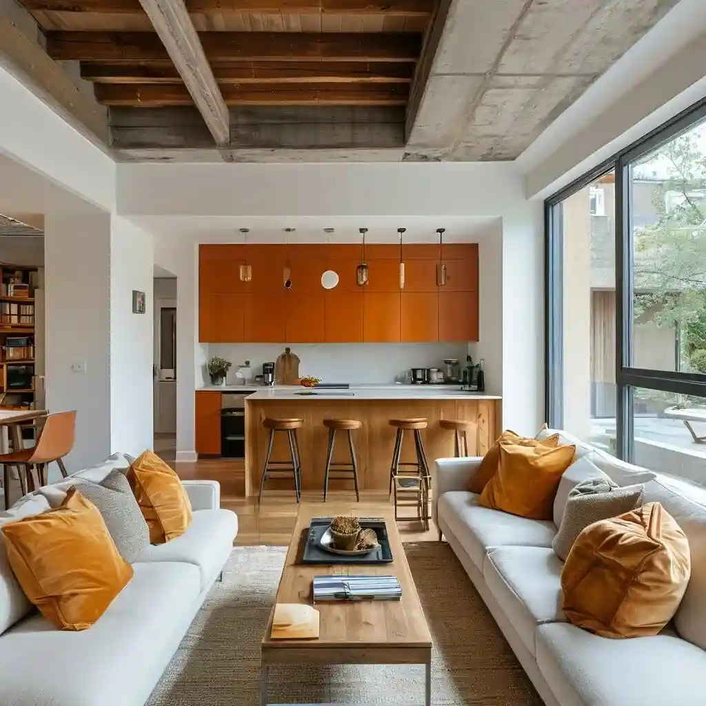 Apartment living room renovation