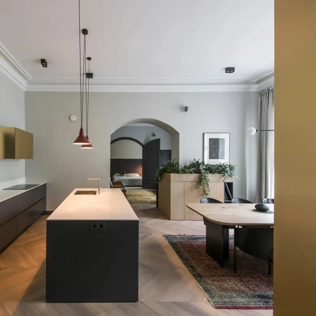 Modern apartment renovation in Dubai