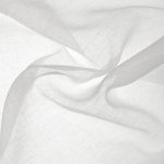 Aurora Voile Ice White Curtains