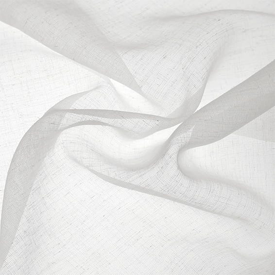 Aurora Voile Ice White Curtains