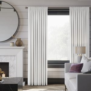 Medina White Curtains