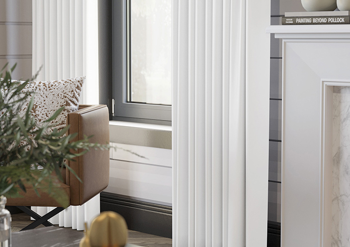 Medina White Curtains