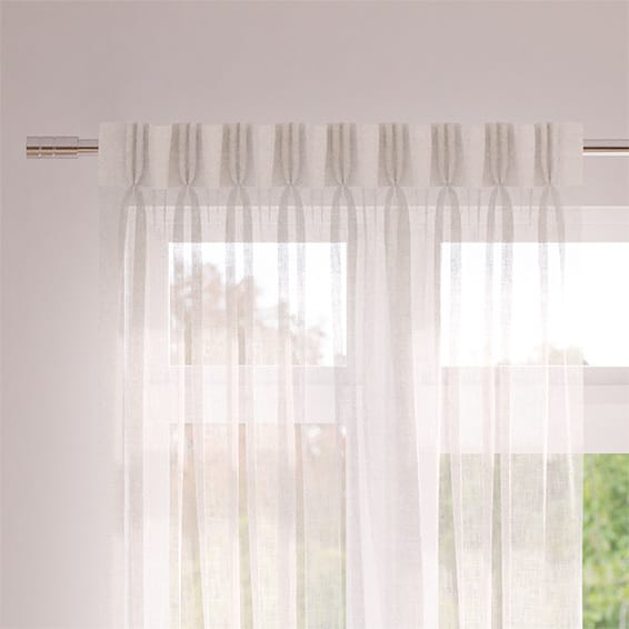 Thea Voile Coconut Curtains