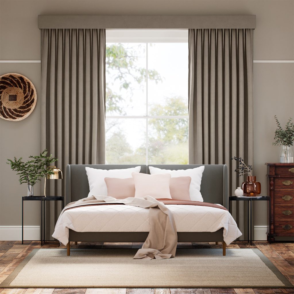 Velvet Stone Curtain