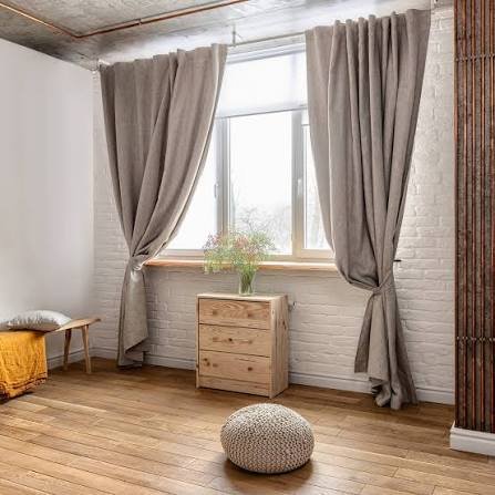Back Tab Curtains