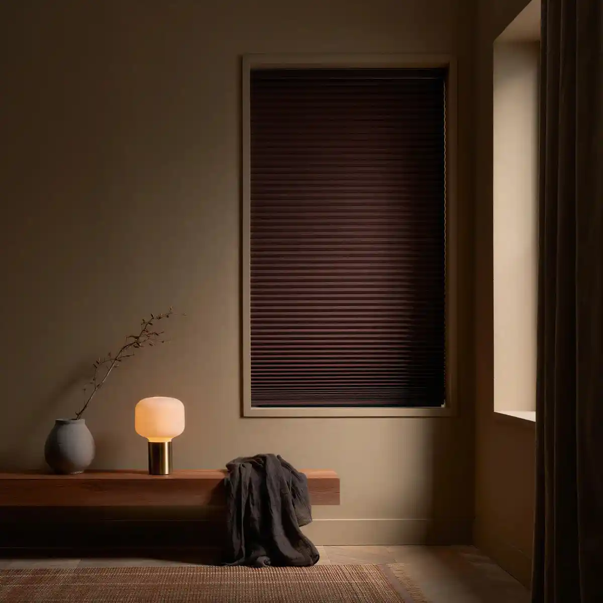 9/16" Classic Single Cell Blackout Cordless Shades