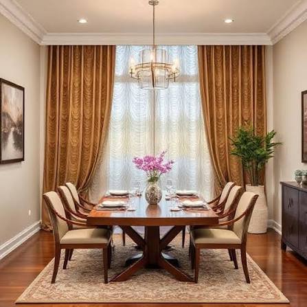 Dining Room Curtain Abu Dhabi