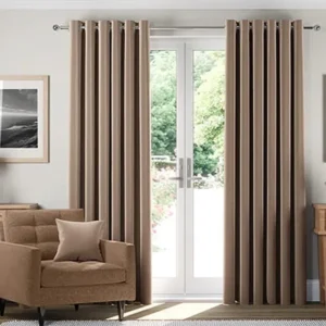 Dion Caramel Elegant Curtain