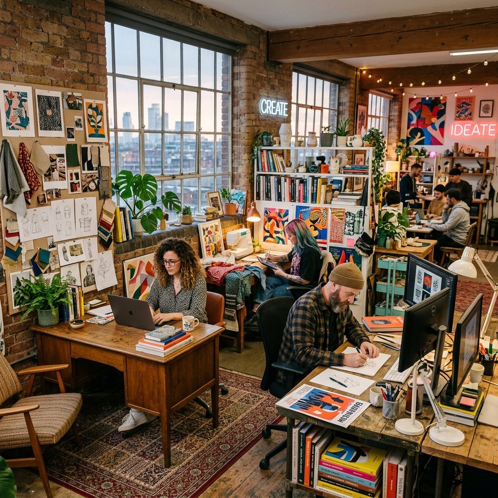 Eclectic Design Workspaces
