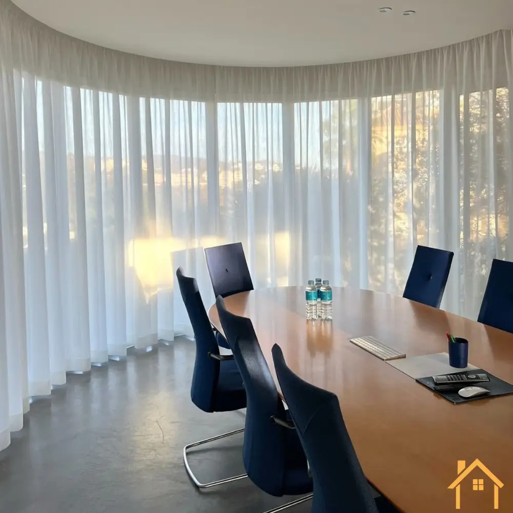 Floor-to-ceiling curtains Abu Dhabi