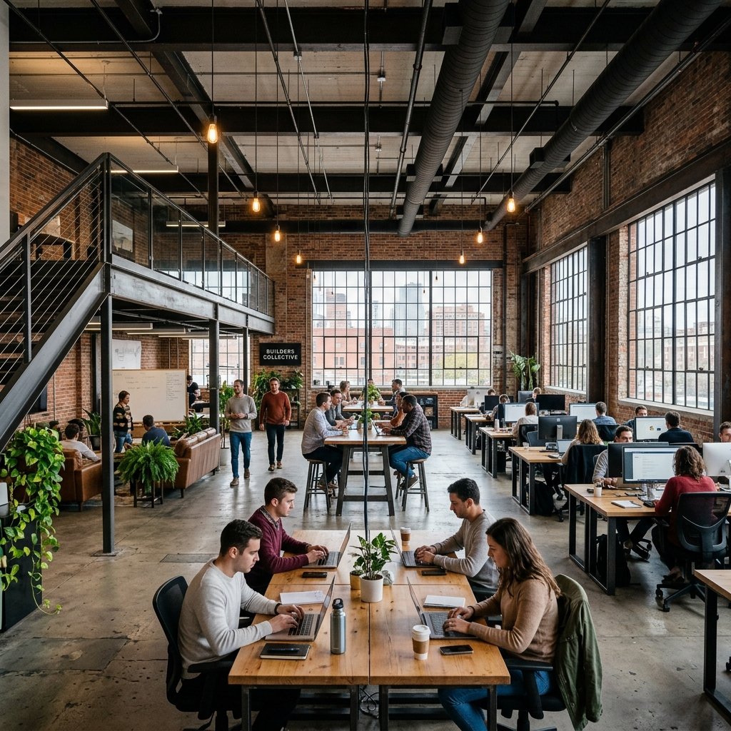 Industrial-look Offices