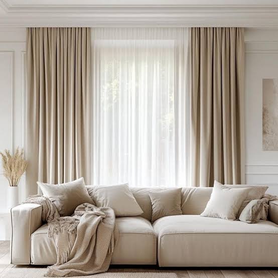 Modern Living Room Curtain1