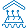 Low-tog carpeting for UFH installations