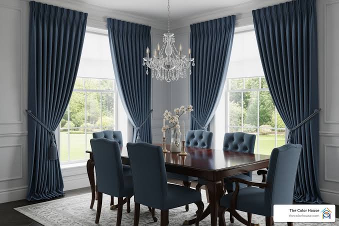 Luxury Dining Room Curtain