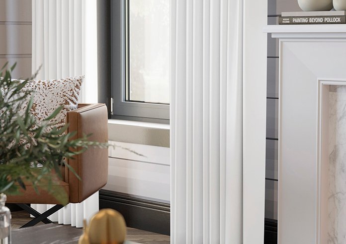 Medina White Curtains - Image 3