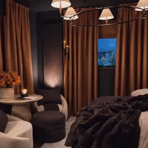 Moonlight Silk Custom Blackout Curtains