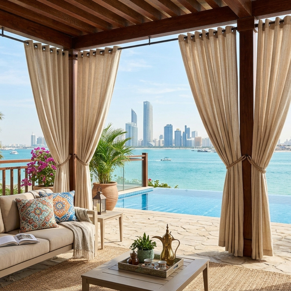 Outdoor Patio Curtains Abu Dhabi