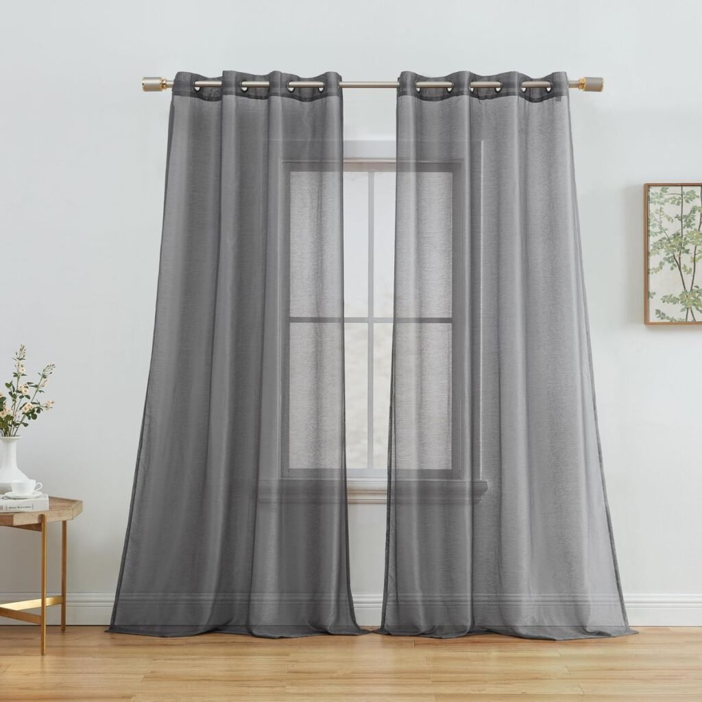 Polyester Sheer Curtains