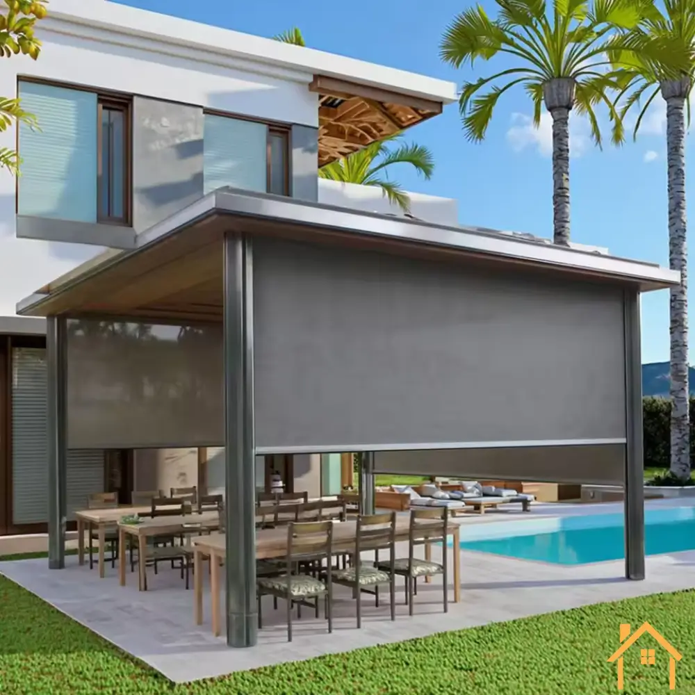 Premium Outdoor Blinds Abu Dhabi UAE