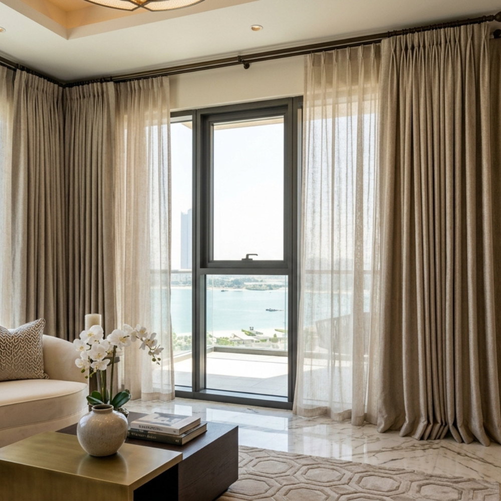 Book Our Sheer and Blackout Curtains Installation Today