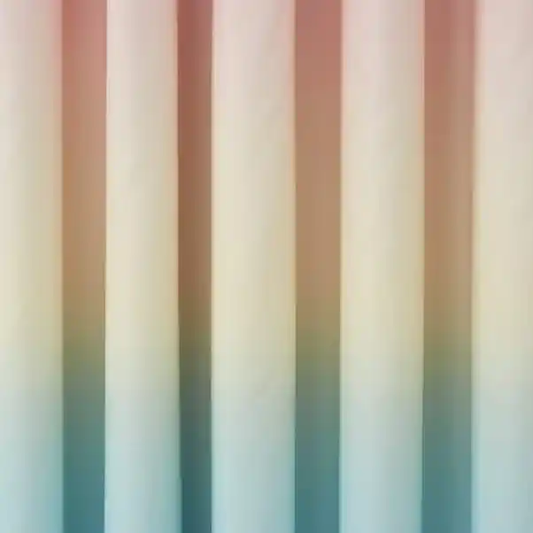 Rainbow Ombre Blackout Eyelet Curtains - Image 3