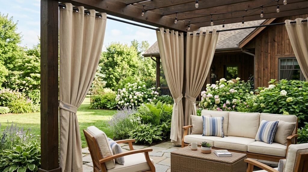 Customized Outdoor Curtains