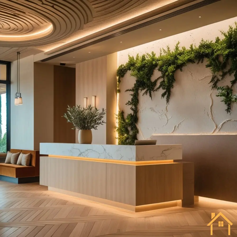 Reception Area Flooring