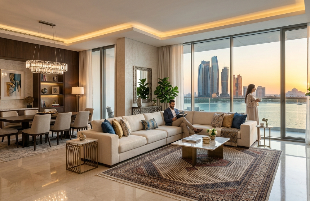 Custom Designed Residential Interior Design Abu Dhabi Services