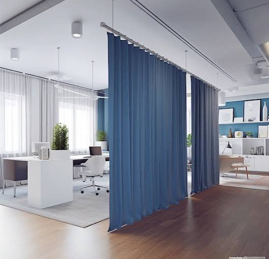 Special Custom Office Curtains