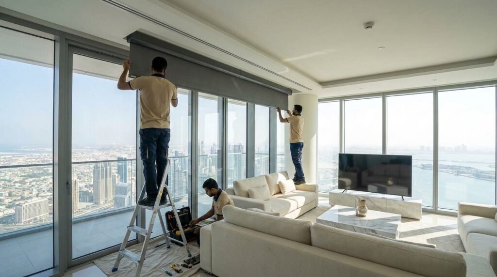 Get Your Motorized Blinds Abu Dhabi Installed Professionally By Us