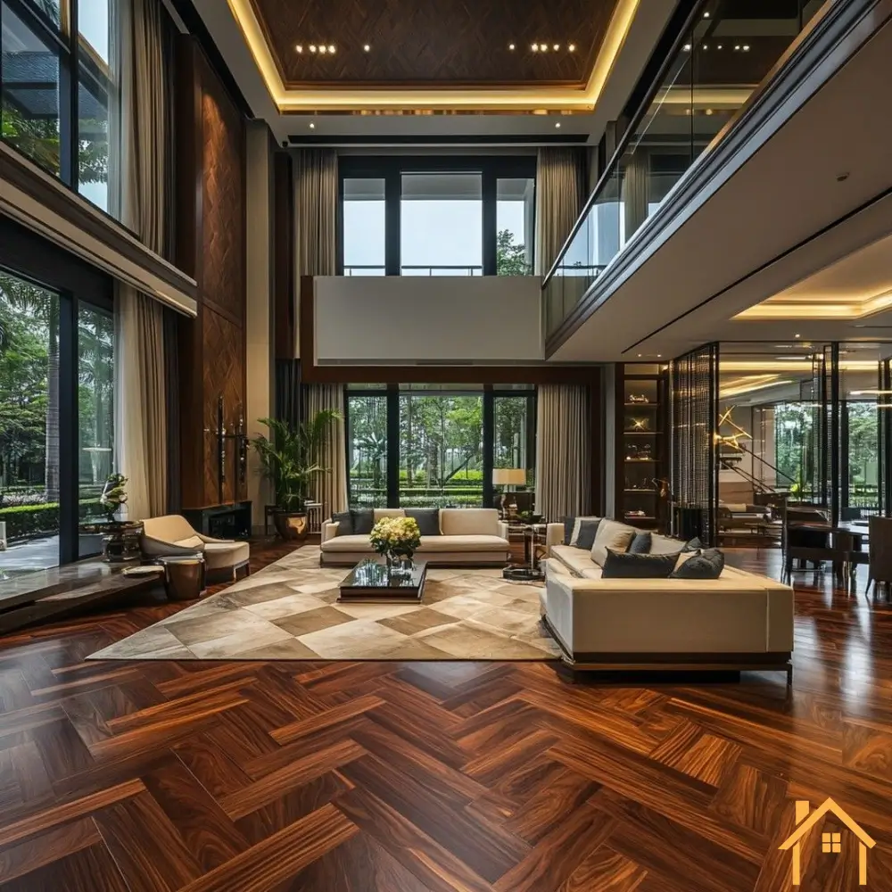 Villa Flooring Installation