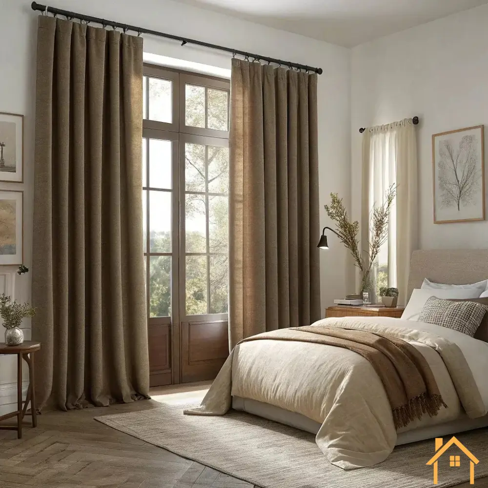 Villa curtains in Abu Dhabi