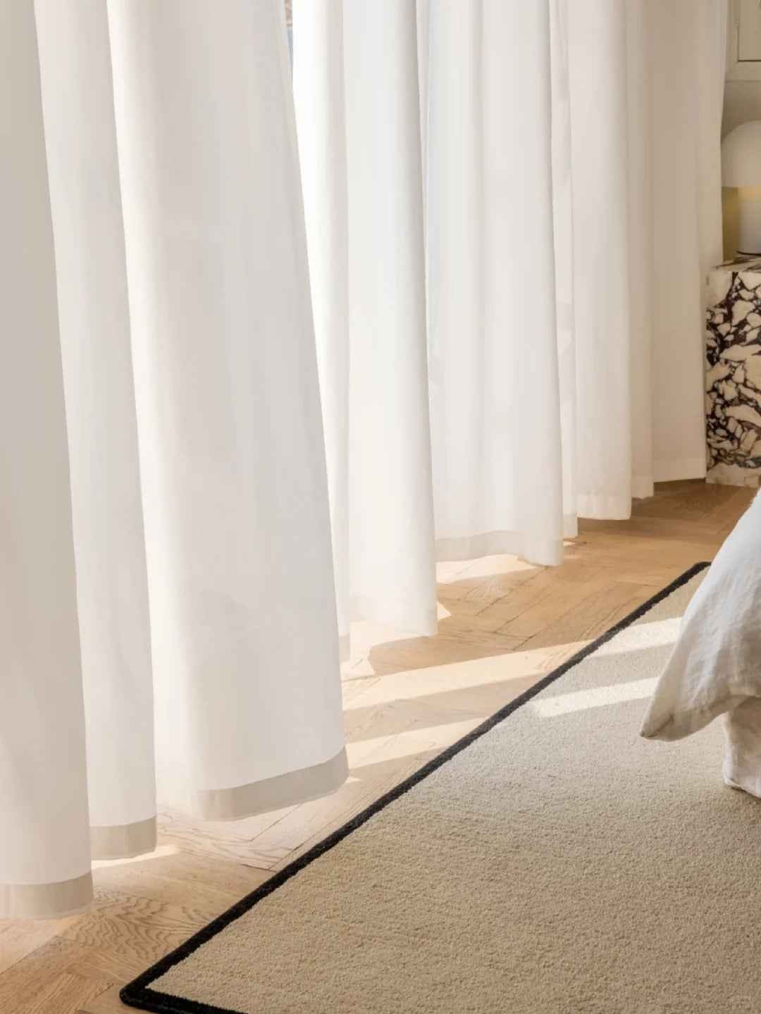 White Sheer Curtains for Soft Privacy - Image 8